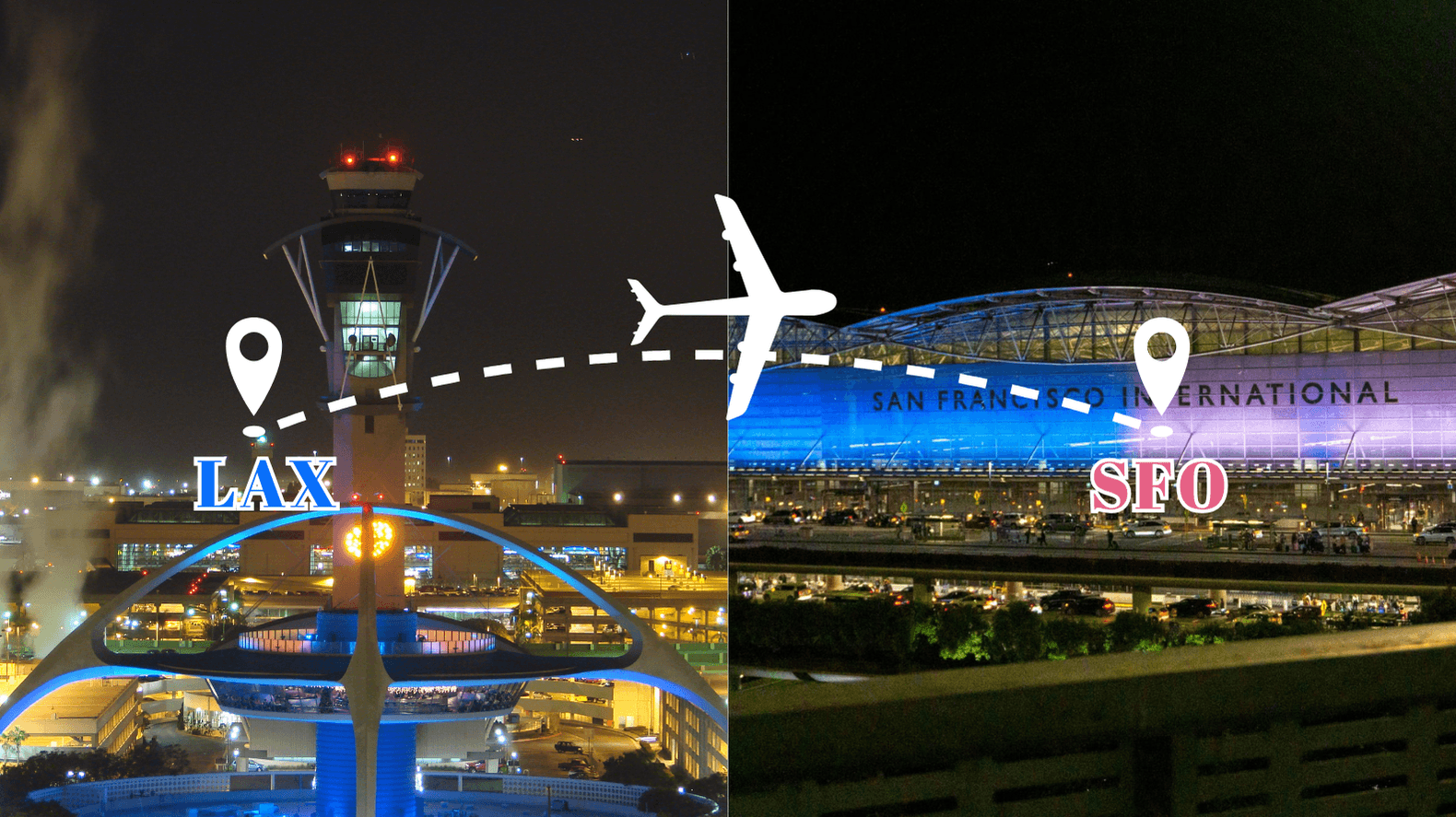 Find cheap flights from Los Angeles to San Francisco