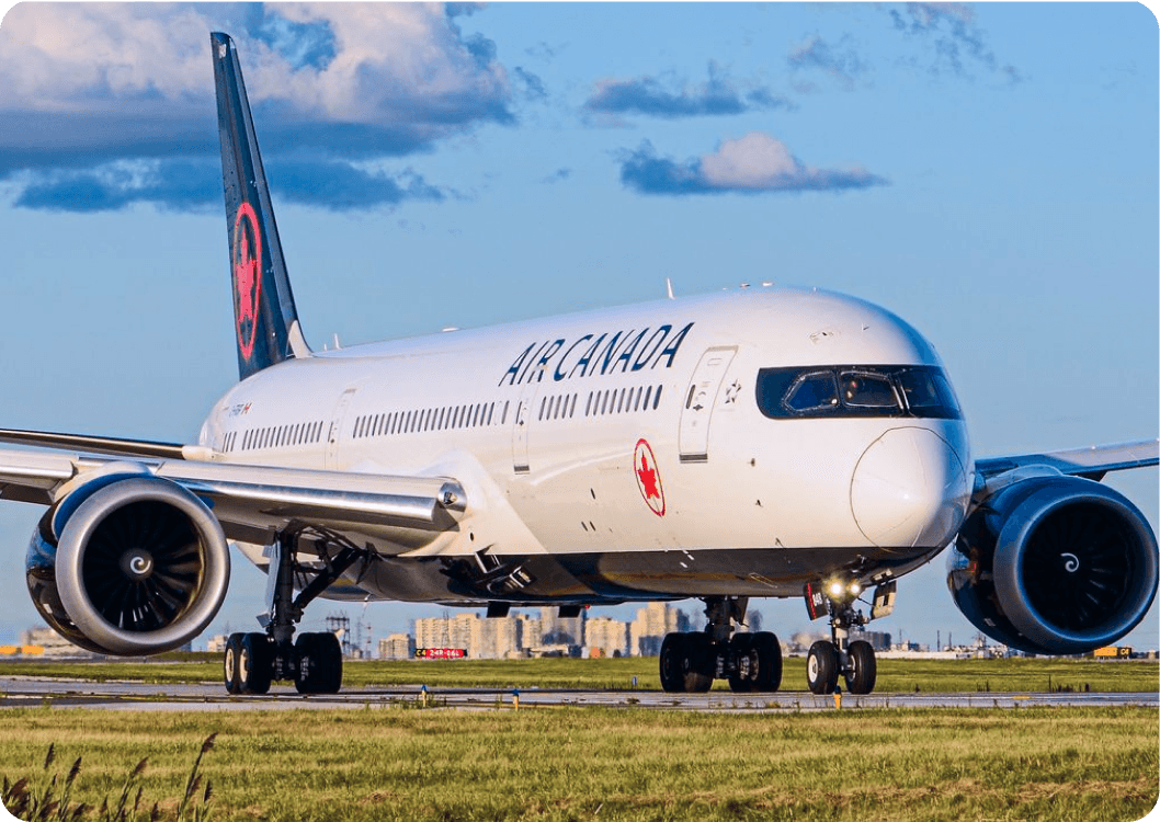 Find the best Air Canada deals with TravoFinder. Enjoy premium cabins, and global connectivity to 180+ destinations.