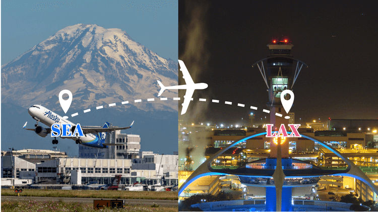 Affordable Seattle to Los Angeles flight booking