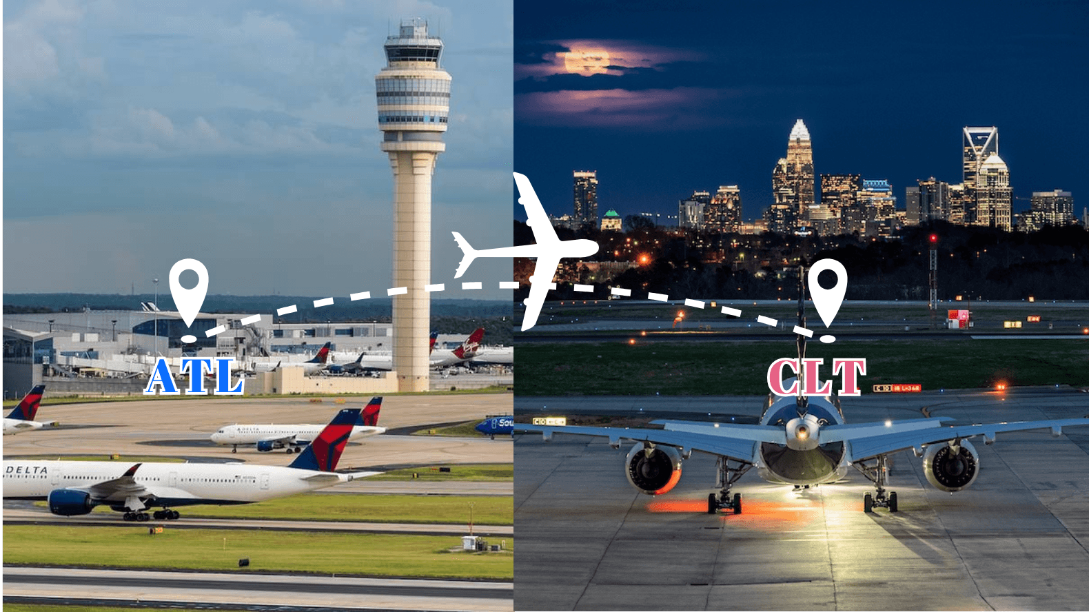 Atlanta to Charlotte flight deals