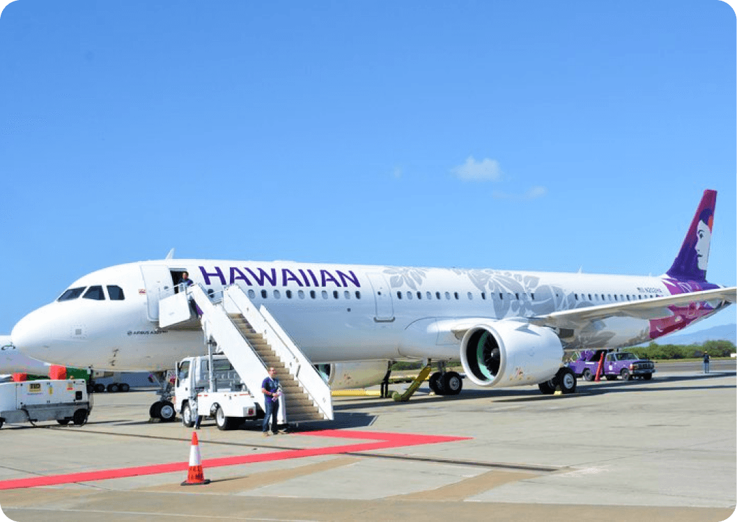Hawaiian Airlines flight search page – book cheap flights
