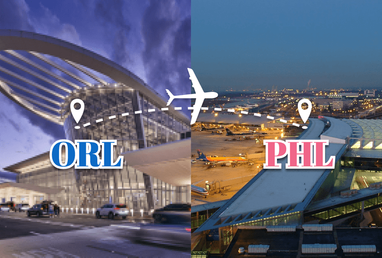 Best Airfares Deals From ORL to PHL