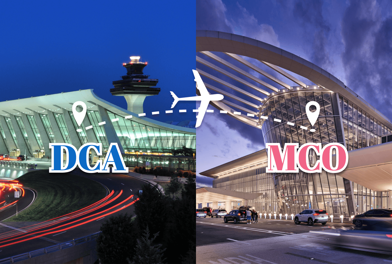 Washington to Orlando Flight Booking