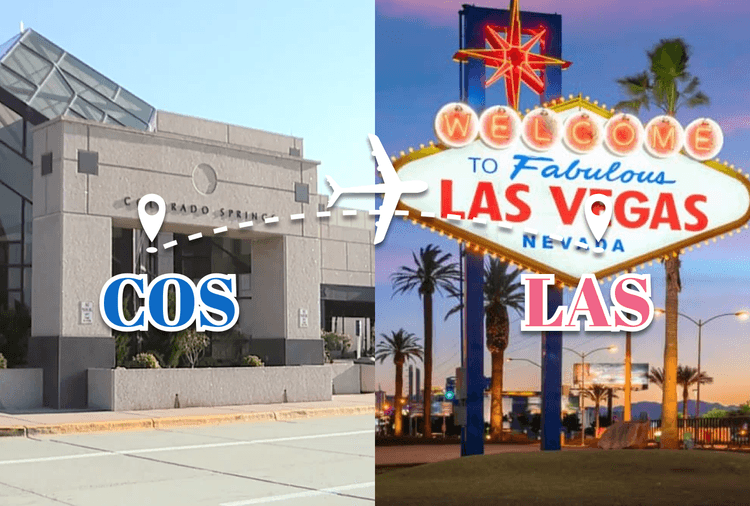 Book Cheap Colorado Springs to Las Vegas Flights