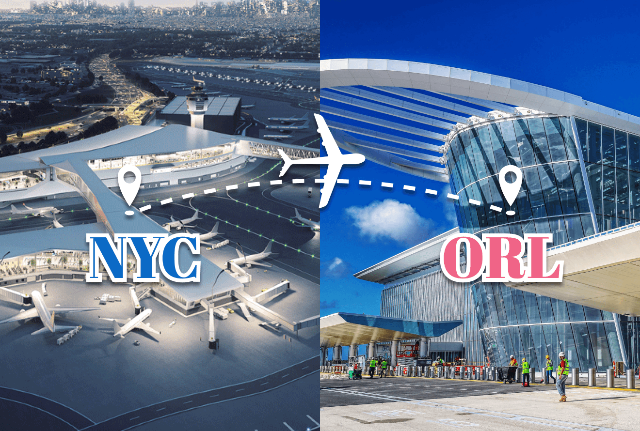 Cheap Flights from New York (NYC) to Orlando (ORL)