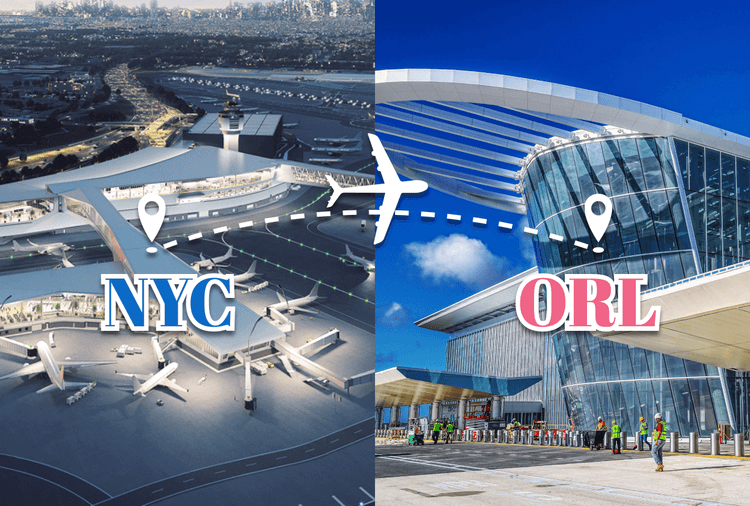 Cheap Flights from New York (NYC) to Orlando (ORL)