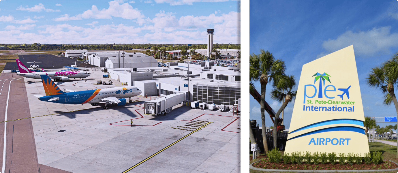 PIE Airport Overview: Terminals, Runways & Airlines Serving Tampa Bay