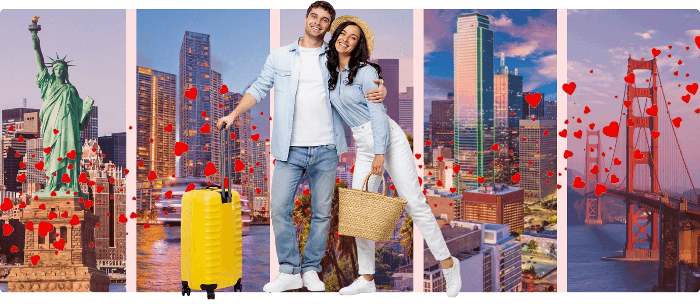 Valentine’s Day Escape Ideas: Top Short-Haul Destinations for Couples in the USA